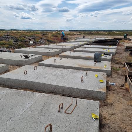 Schron na poligonie wojskowym 